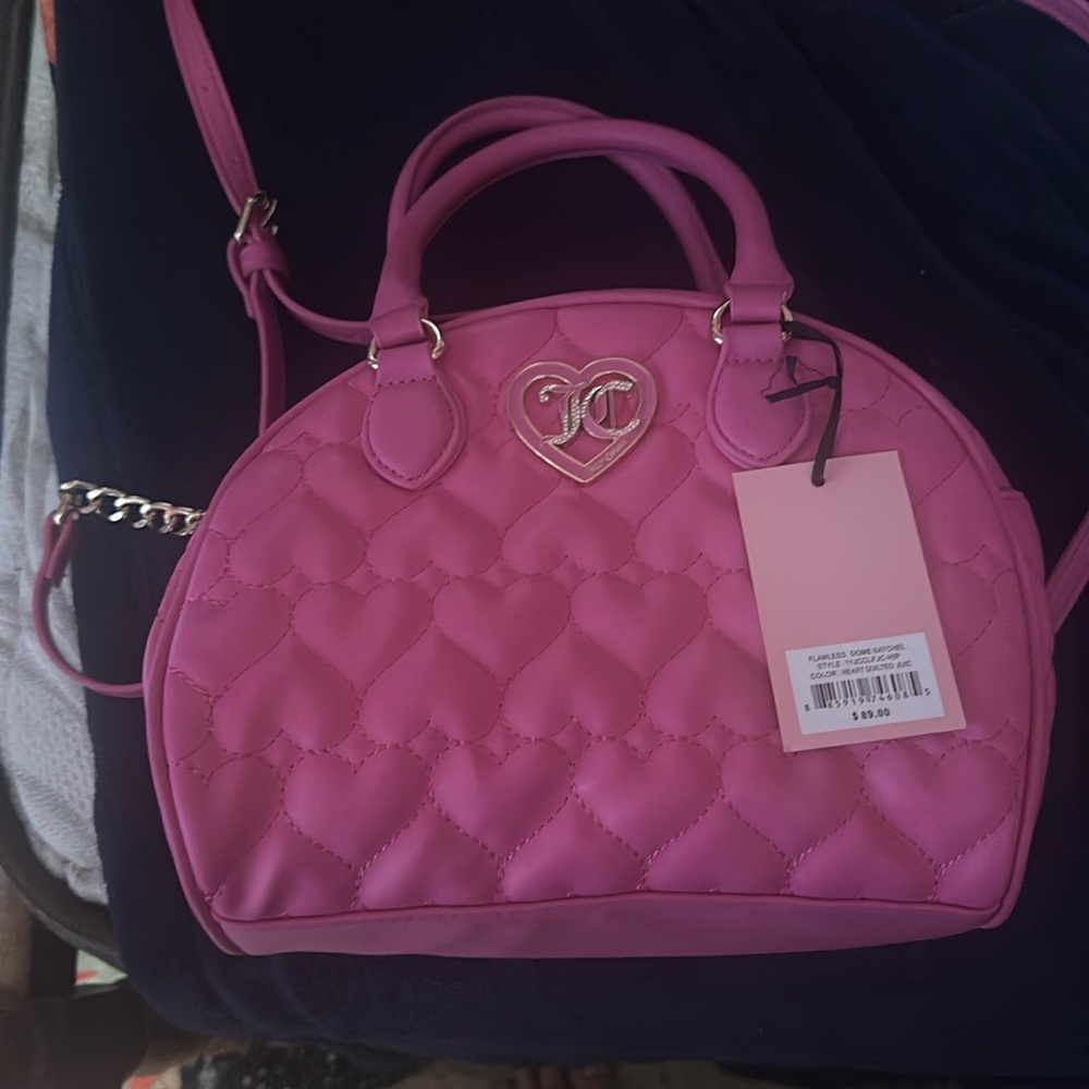 Brand new juicy, couture dome satchel